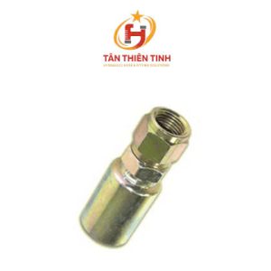 Hose End Fitting - Jic 37° Female Swivel, Straight