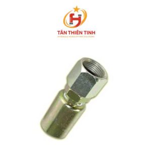 Hose End Fitting - Metric Female Swivel, Straight