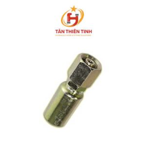 Hose End Fitting - Metric Female Swivel, Straight