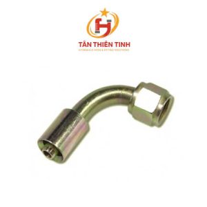 Swivel, 90° Tube Elbow For Teflon